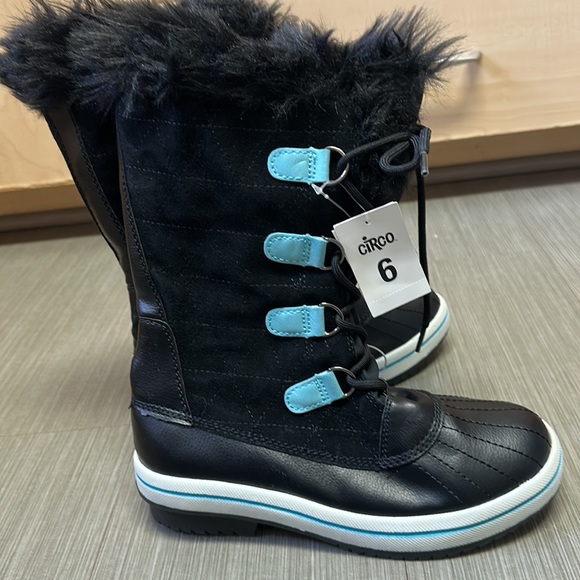 CIRCO weather resistant boots fur lined size 6 - Picture 5 of 8